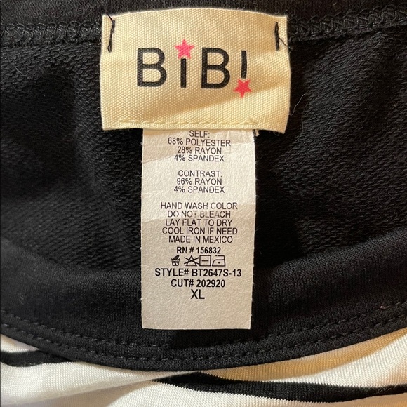 BiBi Colorblock Lightweight Long Sleeve T-Shirt - Size XL - Picture 6 of 6